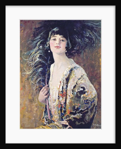 The Black Fan, 1929 by Frederick Hammersley Ball