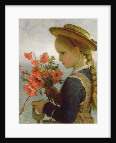 Poppy Girl by Karl Wilhelm Friedrich Bauerle