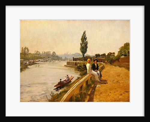 The Thames at Hampton Court by John Arthur Black
