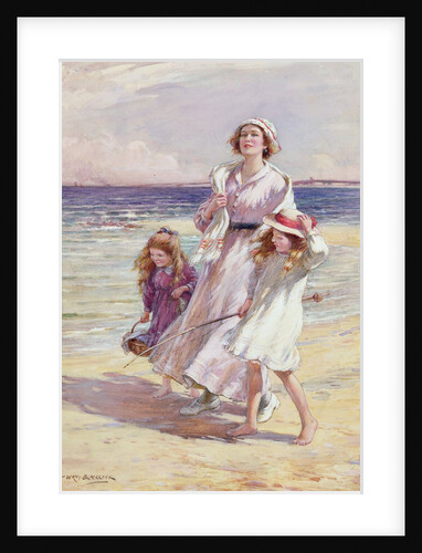A Breezy Day at the Seaside by William Kay Blacklock