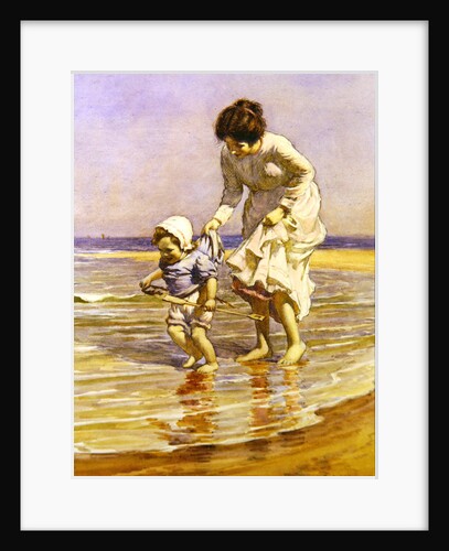 Paddling, 1915 by William Kay Blacklock