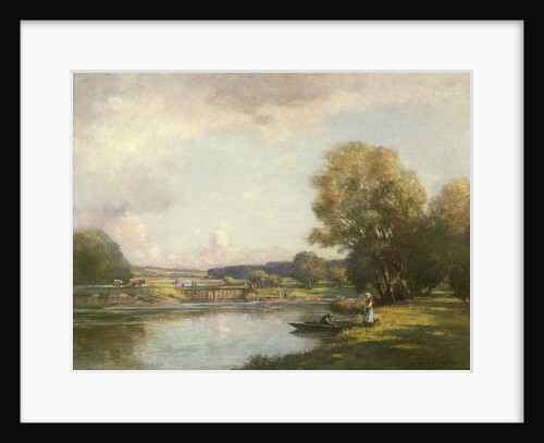 Summer at Hemingford Grey by William Kay Blacklock