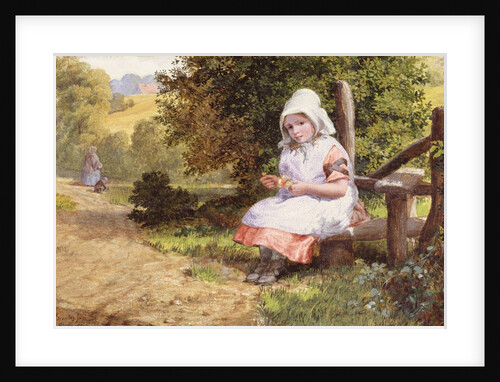 Resting, 1865 by Valentine Walter Lewis Bromley