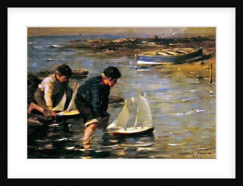 Starting the Race, 1902 by William Marshall Brown