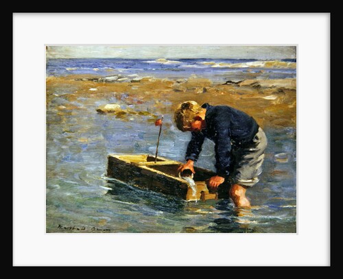 Bailing Out the Boat by William Marshall Brown