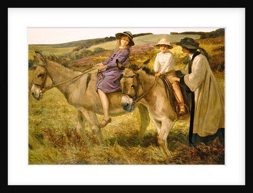 The Donkey Ride, 1912 by George Edmund Butler
