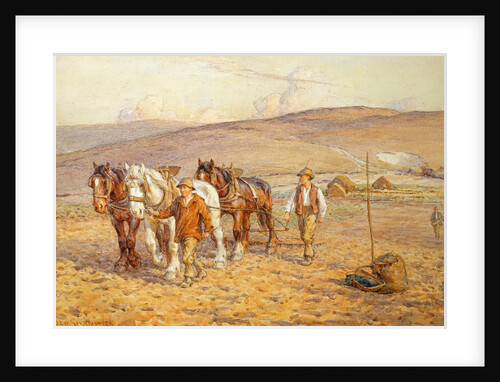Ploughing by Joseph Harold Swanwick