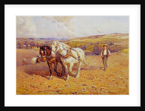 Ploughing by Joseph Harold Swanwick