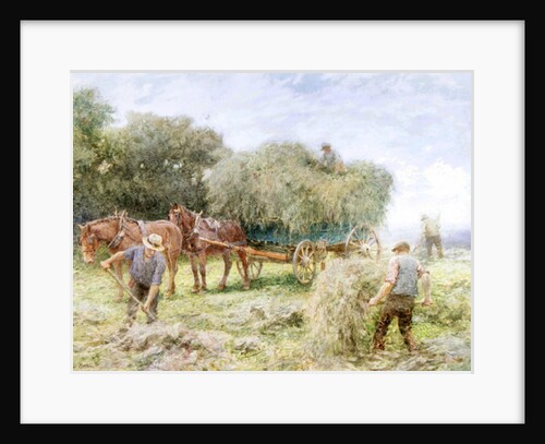 Haymaking by Arthur Hopkins