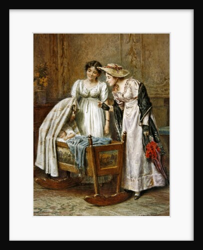 The Crib by George Goodwin Kilburne
