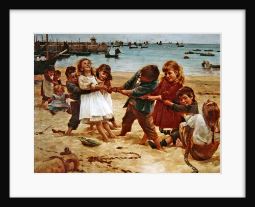 Tug of War, 1891 by Edward R. King