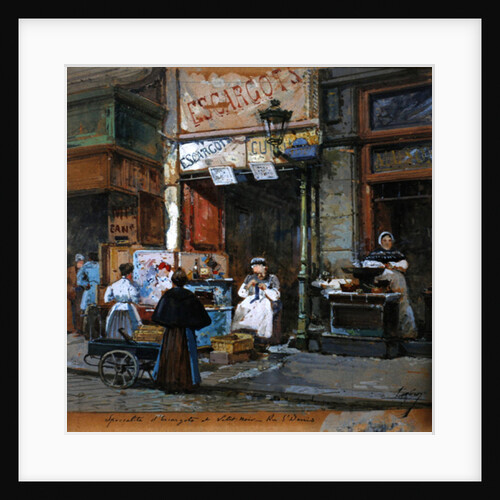 The Snail Seller by Eugene Galien-Laloue