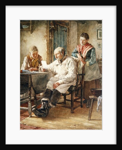 The Morning Post by Walter Langley