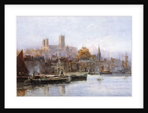 Lincoln Cathedral from the River by Walker Stuart Lloyd