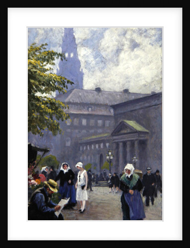 The Flower Seller by Paul Fischer