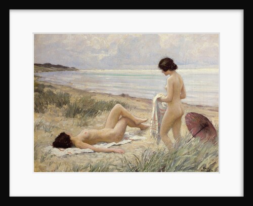 Summer on the Beach, early 20th century by Paul Fischer