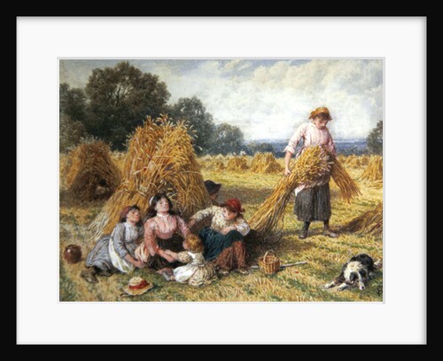 The Cornfield by Myles Birket Foster