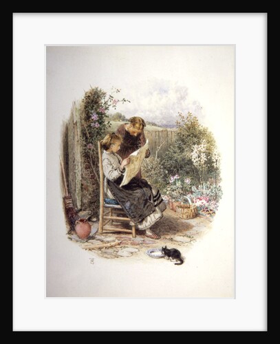 Morning News by Myles Birket Foster