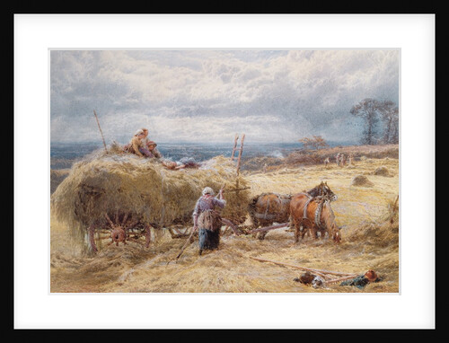 The Haywain by Myles Birket Foster