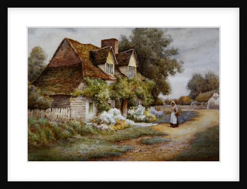 Outside the Cottage by Ethel Hughes