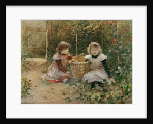 The Strawberry Patch by Hector Caffieri