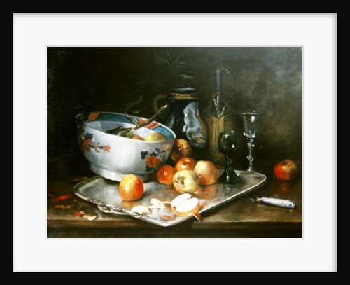 Still Life with Apples by Eugene Henri Cauchois