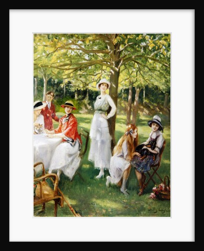 Tea in the Garden by Jules Cayron