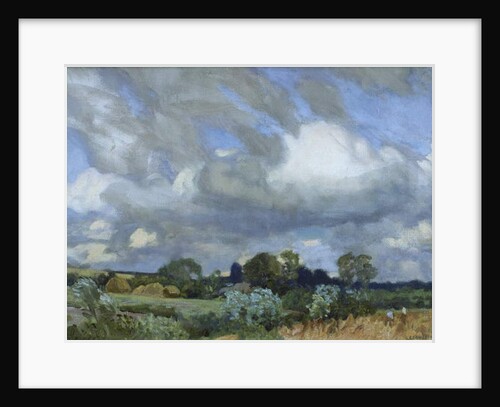 Haymaking by George Clausen