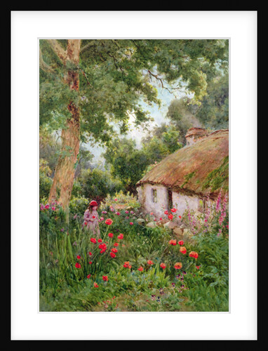 A Cottage Garden by Tom Clough