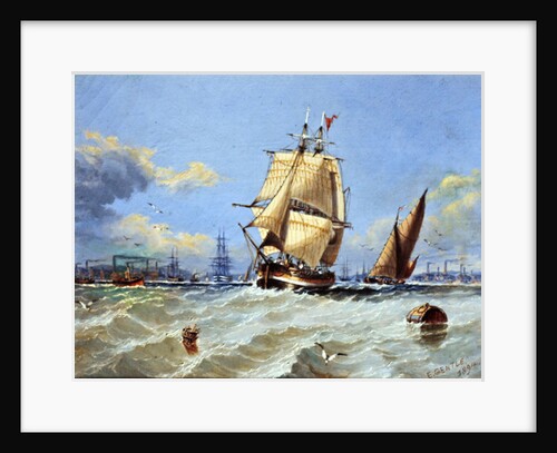 Coastal Scene, 1894 by Edward Gentle