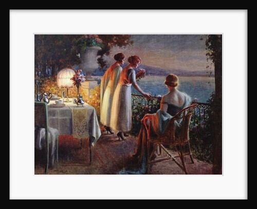 On the Balcony by Delphin Enjolras