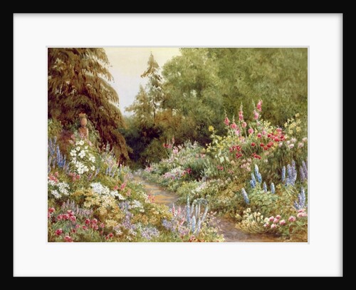 Herbaceous Border by Evelyn L. Engleheart