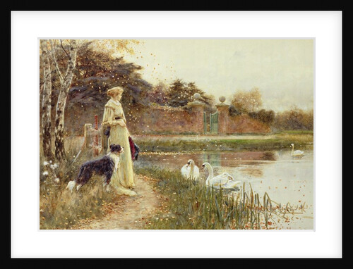 Autumn Leaves, 1895 by Thomas James Lloyd