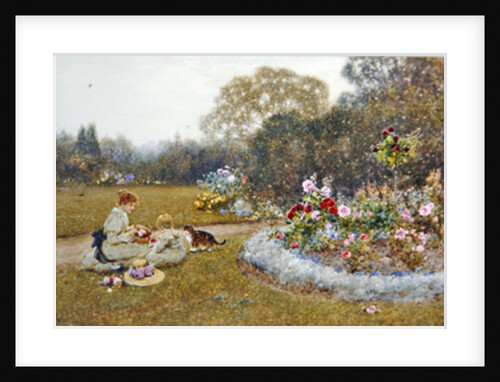The Rose Garden, 1903 by Thomas James Lloyd