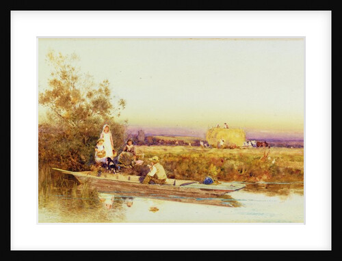 In the Punt, 1895 by Thomas James Lloyd