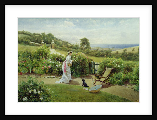 In the Garden, 1903 by Thomas James Lloyd