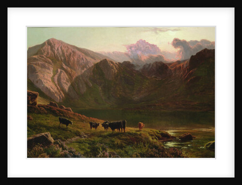 Llyn Idwal, North Wales by Sidney Richard Percy