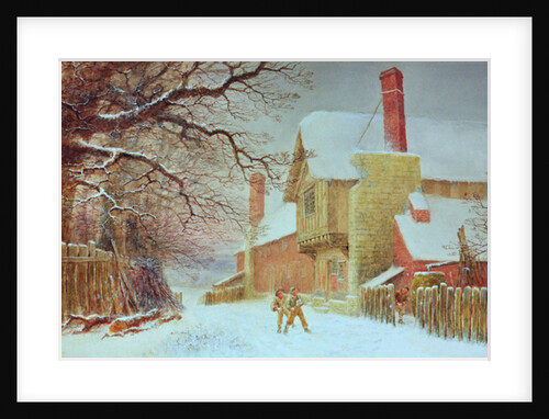 Snowballing at Tiddlington by William W. Quatremain
