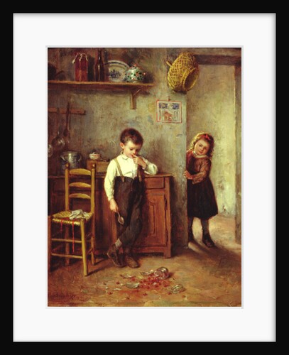 The Broken Jar by Philippe Francois Sauvage