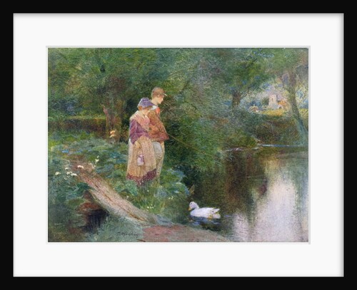 The Young Anglers by Thomas Mackay