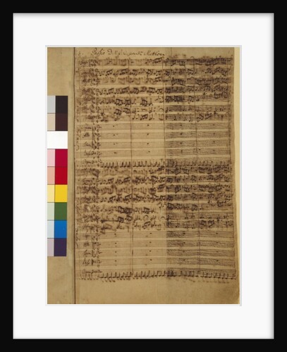 Passio Domini nostri J.C. secundum Evangelistam MATTHAEUM BWV 244, 1730s by Johann Sebastian Bach