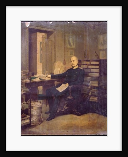 Otto von Bismarck in his Study by German School