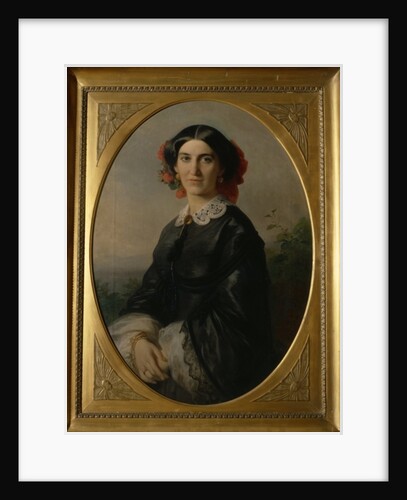 Princess Johanna von Bismarck, 1857 by Jakob Becker