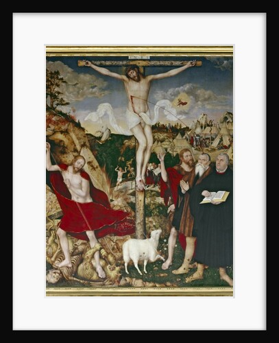 Christ on the Cross, 1552-55 by Lucas the Elder Cranach