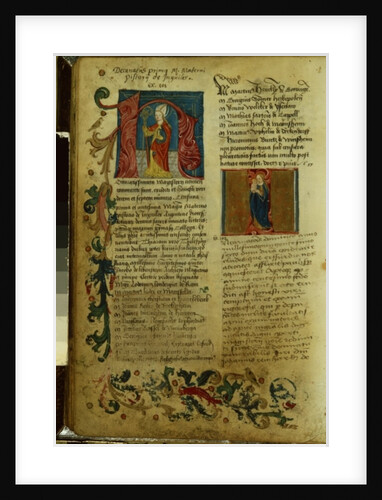 Martin Luther's Enrolment at the University of Erfurt, April 1501 by German School
