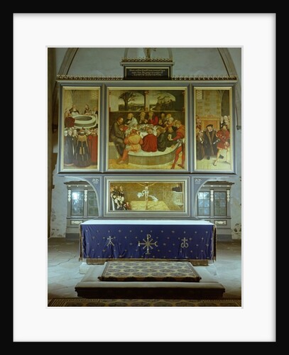 Reformation Altarpiece, 1547 by Lucas the Elder Cranach