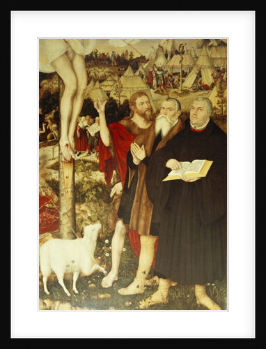 Christ on the Cross, 1552-55 by Lucas the Elder Cranach
