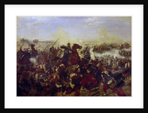 The Battle of Mars de la Tour on the 16th August 1870, 1878 by Emil Huenten
