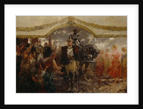 The People Render Homage to Bismarck, 1911 by Theodor Rocholl