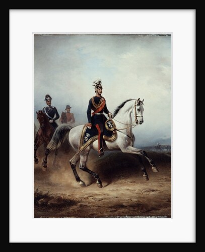 Frederick III Wilhelm on the Bornstedter Field, 1858 by Hermann Meyerheim